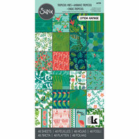 Sizzix - Tropicool Vibes Collection - 6 x 12 Cardstock Pad