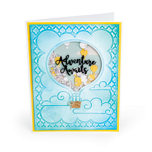 Sizzix - Impresslits - Embossing Folder - Hot Air Balloon