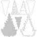 Sizzix - Thinlits Die - Fairy Set Background Trees