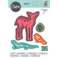 Sizzix - Thinlits Die - Fairy Animals