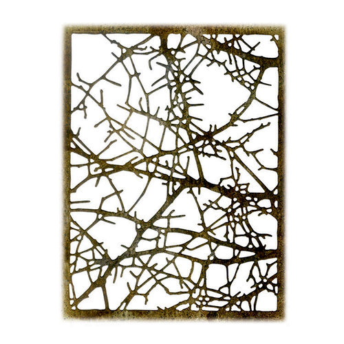 Sizzix - Tim Holtz - Alterations Collection - Halloween - Thinlits Die - Tangled Twigs