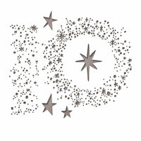 Sizzix - Tim Holtz - Alterations Collection - Thinlits Die - Snowy Stars