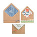 Sizzix - Winter Greetings Collection - Framelits Dies - Envelope Liners, A2 and A7, Christmas