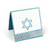Sizzix - Traditional Christmas and Hanukkah Collection - Framelits Die with Clear Acrylic Stamp Set - Happy Hanukkah