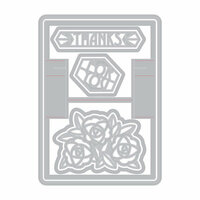 Sizzix - Gift and Gather Collection - Thinlits Die - Card, Gift Card Holder Pop-Up