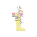 Sizzix - Thinlits Die - Rain Boot Planter