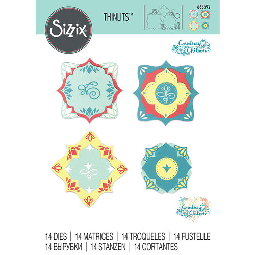 Sizzix - Thinlits Die - Corners and Labels