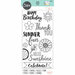 Sizzix - Clear Acrylic Stamps - Hello Sunshine