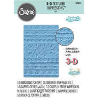 Sizzix - 3D Textured Impressions - Embossing Folders - Folk Art Pattern