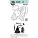 Sizzix - Framelits Dies and Clear Acrylic Stamp Set - Winter Trees