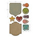 Sizzix - Tim Holtz - Alterations Collection - Sidekick - Side-Order Set - Thinlits Die - Noted