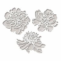 Sizzix - Tim Holtz - Alterations Collection - Thinlits Dies - Cutout Blossoms