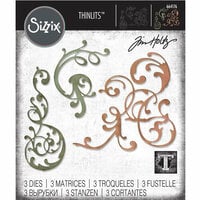 Sizzix - Tim Holtz - Alterations Collection - Thinlits Dies - Adorned