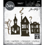 Sizzix - Halloween - Thinlits Die - Ghost Town