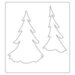 Sizzix - Tim Holtz - Christmas - Bigz Die - Layered Pine