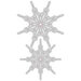 Sizzix - Christmas - Tim Holtz - Thinlits Dies - Fanciful Snowflakes