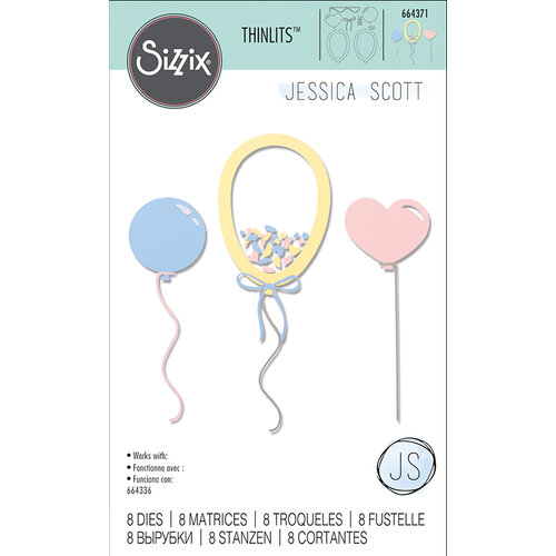 Sizzix - Thinlits Dies - Balloon