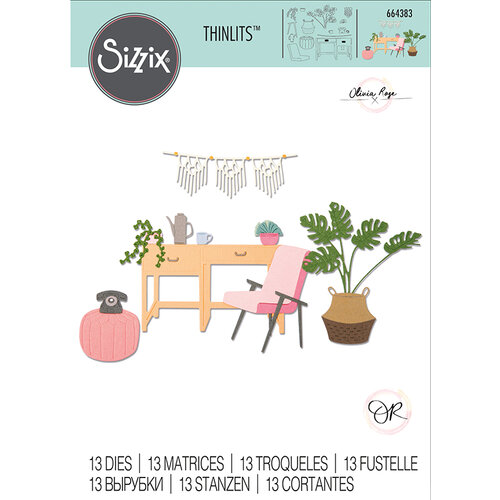 Sizzix - Thinlits Die - Urban Interiors