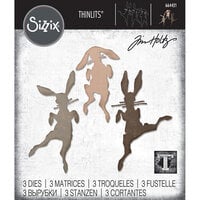 Sizzix - Tim Holtz - Thinlits Dies - Bunny Hop