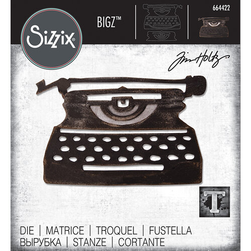 Sizzix - Tim Holtz - Bigz Dies - Retro Type