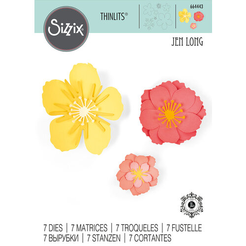 Sizzix - Thinlits Die - Floral Blossom