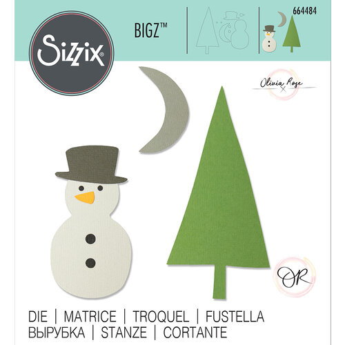 Sizzix - Bigz Dies - Snow Scene