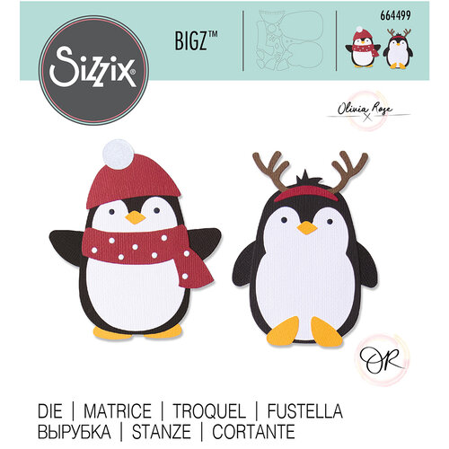 Sizzix - Bigz Dies - Penguin Friends