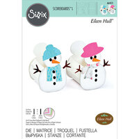 Sizzix - Christmas - Scoreboards L Die - Box Snowman