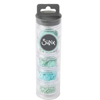 Sizzix - Making Essentials Collection - Sequins and Beads - Mint Julep - 5 Pack