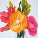 Sizzix - Flower Making Collection - Surfacez - 12 x 24 - Crepe Paper - Color Splash - 10 Pack