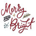 Sizzix - Tim Holtz - Christmas - Thinlits Dies - Merry and Bright