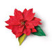 Sizzix - Christmas - Thinlits Dies - Elegant Poinsettia