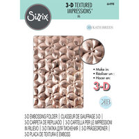 Sizzix - 3D Textured Impressions - Embossing Folder - Organic Petals