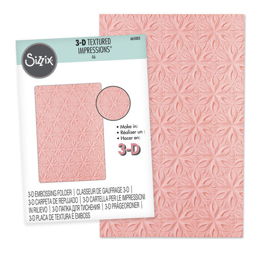 Sizzix - 3D Textured Impressions - Embossing Folders - Geometric