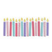 Sizzix - Thinlits Dies - Birthday Candles