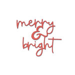 Sizzix - Thinlits Die - Merry and Bright 2