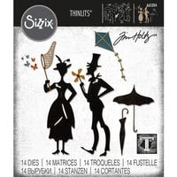 Sizzix - Tim Holtz - Thinlits Dies - The Park