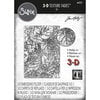 Sizzix - Tim Holtz - 3D Texture Fades Embossing Folder - Foliage