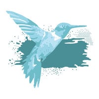 Sizzix - Layered Stencils - Hummingbird - 4 Pack