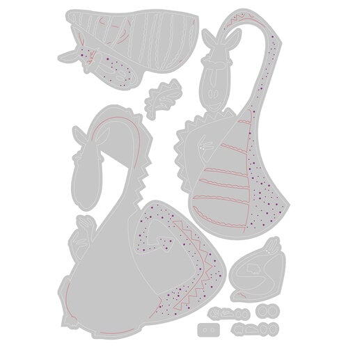 Sizzix - Tim Holtz - Thinlits Dies - Rupert Colorize Sizzix - Tim Holtz - Thinlits Dies - Rupert Colorize
