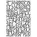 Sizzix - Tim Holtz - Christmas - 3D Textured Impressions Embossing Folder - Cobblestone Set Two