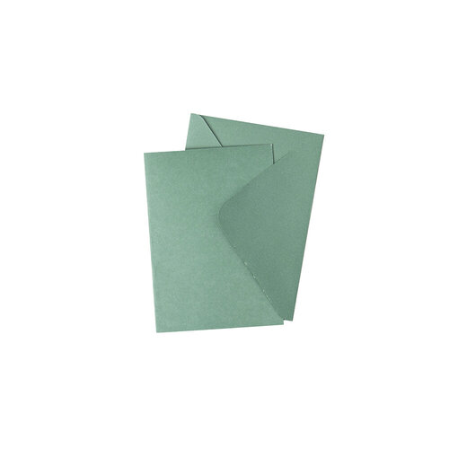 Lot de 10 Cartes et Enveloppes A6 'Sizzix' Surfacez Pebble Wash - La Fourmi  creative