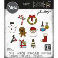 Sizzix - Tim Holtz - Thinlits Dies - Christmas Minis