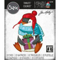 Sizzix - Christmas - Tim Holtz - Thinlits Dies - Eugene Colorize
