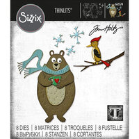 Sizzix - Christmas - Tim Holtz - Thinlits Dies - Cozy Winter