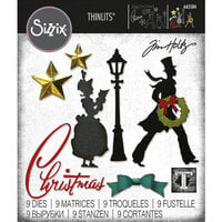 Sizzix - Tim Holtz - Thinlits Dies - Vault Series - Christmas 2021