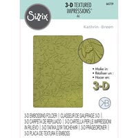 Sizzix - Christmas - 3D Textured Impressions Embossing Folder - Delicate Mistletoe