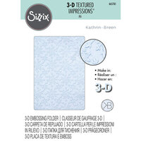 Sizzix - Christmas - 3D Textured Impressions Embossing Folder - Snowflakes 02