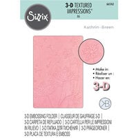 Sizzix - 3D Textured Impressions - Embossing Folder - Summer Wishes