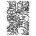 Sizzix - Tim Holtz - Halloween - 3D Texture Fades - Embossing Folder - Skulls